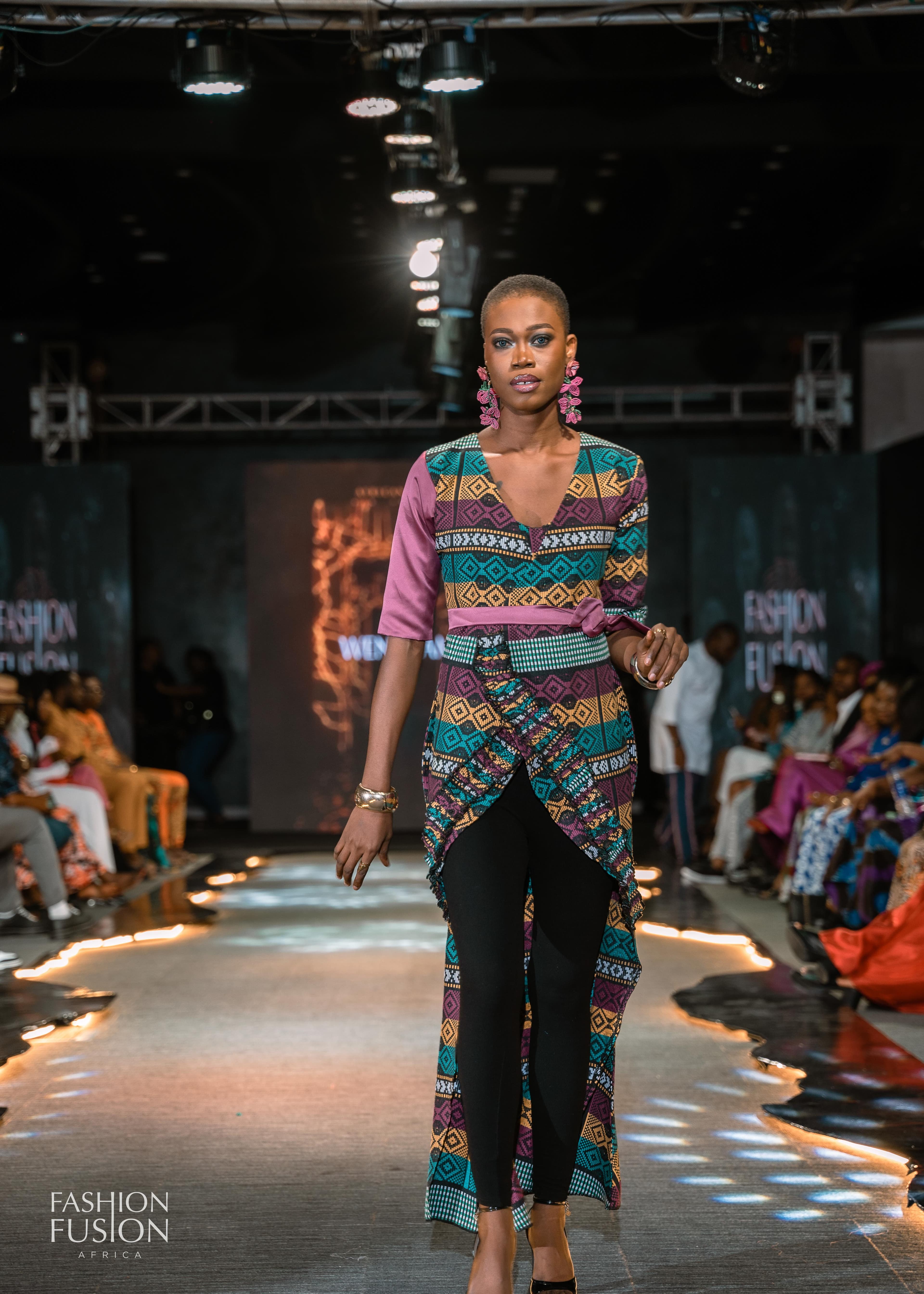 Ankara Wrap Top